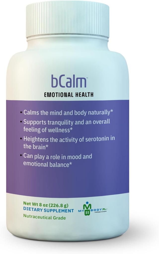 bCalm – Emotional Health Supplement 8 OZ | Vitamin B8 | Inositol Supplements