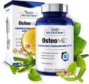 1MD Nutrition OsteoMD for Comprehensive Support - Supplement for Women and Men - Promote Density w/Vitamin D - Hydroxyapatite w/Vitamin D3 & K2-90 Capsules