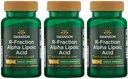 Swanson Triple Strength R-Fraction Alpha Lipoic Acid - Promotes Healthy Blood Pressure & Delivers Essential Nutrients - (30 Capsules, 300mg Each) (3 Pack)