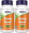 AHORA Suplementos, Dong Quai (Angelica sinensis) 520 mg, Female Support*, 100 Veg Capsules (Pack of 2)