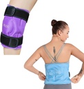 REVIX Knee and Back Ice Pack for Injuries Reusable, Gel Ice Wrap with Cold Compres Therapy