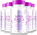 (5 Pack) NovaTonica Capsules, Nova Tonica para apoyar la piel naturalmente saludable y de alumbramiento, suplemento extra fuerte para soportar la hidratación, las píldoras de vitaminas que potencian la piel, las críticas de Nova Tonic (300 cápsulas)