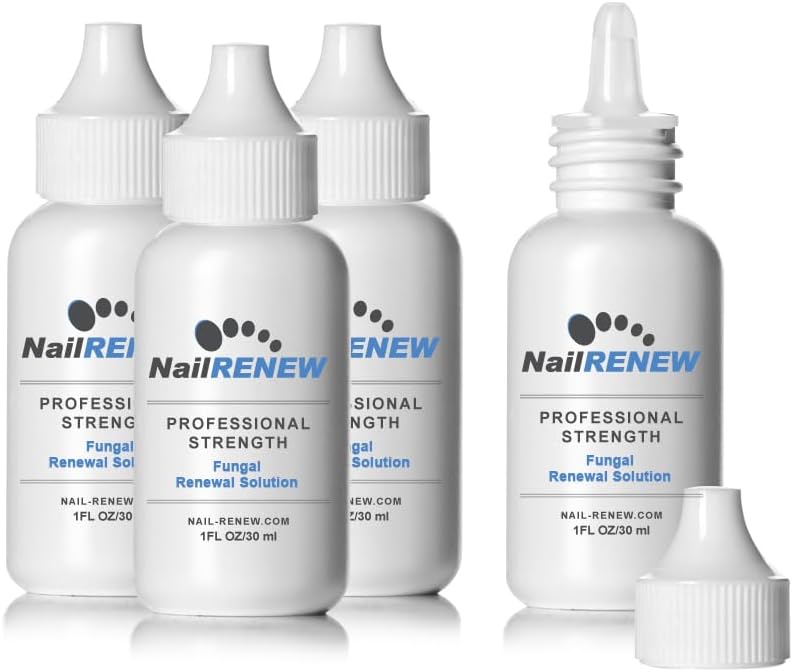 NailRENEW Sistema Completo Antifungal - Fuerza Profesional, Tratamiento de hongos para hongos de los pies, decolorados o frágiles uñas