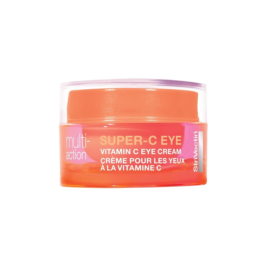 StriVectin Super-C Eye Vitamin C Eye Cream, Brillante y Firmante, Boost Skin Dullness with Hyaluronic Acid