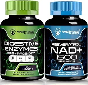 WELLNESS LABSRX suplemento de la NAD cápsulas