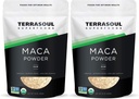 Superalimentos Terrasoul Polvo de Maca orgánica, 2 Lbs : Calidad Premium, Apoyos Aumento de la resistencia &amp; energía
