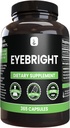 PURE ORIGINAL INGREDIENTES Eyebright (365 capsules) No hay magnesio o rifles de arroz, siempre puro, lab Verified