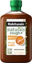 Robitussin Naturals Honey and Ivy Leaf Suplemento dietético Alivia la tos ocasional asociada con la grosería, la garganta seca y los irritantes, 8.3 oz