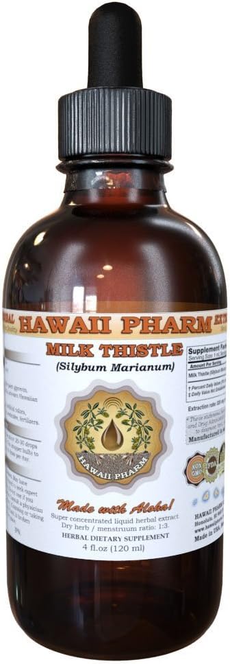 Milk Thistle (Silybum marianum) Liquid Extract 2 Oz
