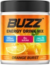 Mañana Buzz Energy Drink Powder - Energy Boost Drink Mix - Sugar-Free Energy with Antioxidants - Morning Kickstart and Sports Nutrition Endurance Product - 30 Servings, Orange Burst, 8 Ounces