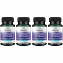 Swanson Lithium Orotate Antioxidant Mood Emotional Wellness Behavior Memory Support Suplemento 5 mg 60 Veggie Capsules (Elemental Lithium) 4 Pack