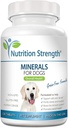 Minerales para perros, células de apoyo " Nerves, Fortify Huesos " Muscles, Promover la salud general con calcio, fósforo, Magnesio, Potasio, Selenio, Hierro, Zinc, 120 Tablas Chewable