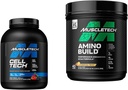 MuscleTech Creatine Monohydrate Powder Cell-Tech Creatine Powder  Post Workout Recovery Drink " Amino Acid + Electrolyte Powder, Amino Build, 7g of BCAAs + Electrolytes