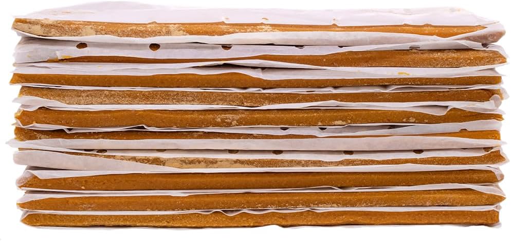 VILLAGE GIFT IMPORTERS Pollen Patties for Beekeeping ← 15% Natural Pollen, 15,5% Protein ← Balanced Nutrition ← Complemental Hive Food ← Mejora la Salud Colonia (Ten Pack)