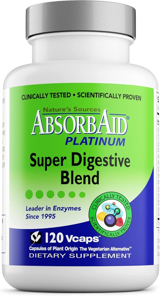 Absorbaid Platinum Super Digestive Blend, 120 Conde