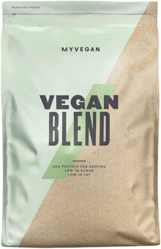 Myprotein® - Pólvora de Blend Vegan - Píldoras de proteína con base natural - Gluten &amp; Sugar Gratis, Fitness Nutrition - Recuperación w/Aminoácidos - Tiramisu, 2.2 Lb (22 Servimientos)