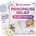 Cooling Comfort Patches de sueño para mujeres - Alivio de la menopausia para una mejor ayuda para dormir - Suplemento de sueño para la relajación &amp; fuerza extra - Soporte Flashes calientes, calidad sueño " Reducir la fatiga - 30 Patches