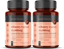 Purclinica Bilberry Extract 10,000mg x 360 Tablets (2 Botellas) - 10 X Más Anthocyanidins por Tablet Than Most Other - y 5mg Black Pepper Extracto para 300% Aumento de Absorción