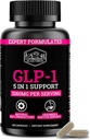 GLP-1 Apoyo complementario (GLP-1 Suplemento Mujeres) GLP Activar con GLP-1 Probiótico &amp; Green Tea Extract (5 en 1 GLP-1 Booster) 3260mg Por Servir (1 Mes de Suministro) Para Metabolismo