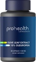 ProHealth Olive Leaf Extract (15% Oleuropein) (500 mg, 60 cápsulas de verduras)