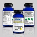Más - Planta orgánica Fuente de suplemento de calcio con vitamina D3, k2, Magnesium Glycinate y Manganese (360 Conde) Pack de 3 Botellas