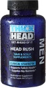 Head Rush Clinical Strength Hair and Scalp Multivitamin Suplementos para Hombres TEN Formulado para promover la fuerza del cabello y elasticidad TEN 30 Day Supply