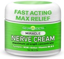 Crema Milagro Nerve - Fuerza Máxima - Turmérica y Arnica Blend para Neuropatía Descomfort Alivio - Soothing Foot & Hand Formula con MSM, B6, E - Made in USA