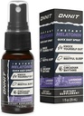 ONNIT Melatonin Liquid Sleep Support Spray, IGENTM Non-GMO Tested, Lavender Flavor, Sleep Support for Adults, 3mg Melatonin per Spray, 1 fl oz
