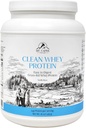 Mt. Capra Clean Whey Protein ← Grass-Fed Undenatured Goat Whey Protein Powder ← 24 g Protein Per Serving, All Natural, Non-GMO, High in Branch Chain Amino Acids tención Vanilla Bean ← 15 Servings - 16 oz