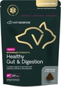 VetriScience Veterinary Strength Healthy Gut & Digestion - Pet Digestive Health Supplement for Cats & Dogs - Gut Health & Immune Support - Características Probióticos, Prebióticos & Postbióticos - 60 Cuenta