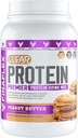FINAFLEX Clear Protein, Peanut Butter - 2 lb - Promueve el rendimiento muscular &amp; Crecimiento - Milkshake-Like Taste - Low Carb, Low Fat & Gluten Gratis - 27 Servings