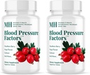 MICHAEL'S Health Naturopathic Programs Blood Pressure Factors - 60 Tablets Vegetarianos, Pack of 2 - Proporciona soporte de equilibrio fluido - Kosher - 40 Total Servings