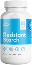 Jo’s Resistant Starch Powder - Premium Maize-Derived Superfood, Banana-Free, Lectin-Free - Suplemento de fibra para apoyar la energía, Gut Health, Mood y Butyrate Production (3LB Supply)