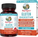 MaryRuth Organics Gluten Enzymes Capsules ← Enzyme Suplemento para Gut Health Support Silencio Gluten Digestion ← Nutrient Absorption ← Vegan ← Gluten Free ← 60 Conde