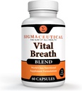 Fórmula respiratoria - Lung Cleanse for Smokers - Respiración clara, sana y blanca - Lung Detox para fumadores - Suplemento respiratorio para la salud pulmonar - 60 cápsulas