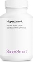 Supersmart - Huperzine-A 100 mcg por día - Alkaloid Extract Suplemento Silencio No Gluten Libre - 120 cápsulas vegetarianas