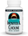 Fuente Naturales Inositol " Choline 800 mg Apoyos Función de Nerve saludable - 50 Tabletas