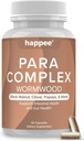 ParaComplex Intestinal Guard for Humans - para Purge Herbal Cleanse for Gut Health & Digestive Balance - with Wormwood, Black Walnut, Garlic &amp; Más - 60 cápsulas