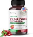 Liposomal D-Mannose Suplemento de arándano – 180 cápsulas sometidas Uva Ursi, Hibiscus, Black Pepper ANTE Enhanced Absorption Fórmula ← Non-GMO, Gluten-Free