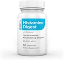 Omne Diem DAO 30,000 HDU - 60 cápsulas - Histamine Neutralizing Enzyme - Aliviar la intolerancia a la histamina con el óxido de Diamina - El suplemento de DAO probado original