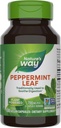 Nature's Way Peppermint Leaf, Traditionally Used to Soothe Digestion*, 700 mg per 2-Capsule Serving, Peppermint Supplement, Non-GMO Project Verified, 100 Vegan Capsules (Packaging May Vary)
