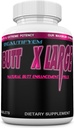 Butt X-Large Butt Ampliación, Booty Enhancement. Butt Enhancer Pills. Glutes más grandes naturales. Suministro de 1 mes