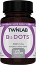 Twinlab B-12 Dots - Energy Production Support Suplementos con vitamina B12-500 mcg, 250 Tablets