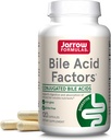 Fórmulas de Jarrow Factores de ácido biliar 1000 mg con ácidos biliares conjugados, suplemento dietético para el apoyo a la digestión y absorción de nutrientes grasas " solubles " , 120 cápsulas, 30 días de suministro