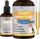 Yeast Infection Treatment for Dogs - Reduces Irritation & Inflammation - Soothing Itch Relief, Ear Infection Treatment