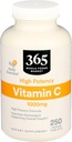 365 por mercado entero de alimentos, vitamina C 1000Mg, 250 cuenta
