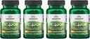 Swanson Maximum Strength Peak ATP-Natural Supplement Promoting Cellular Energy Support-Supports Physical Performance and Promotes Healthy Blood Flow Support-(30 Veggie Capsules, 400mg Cada) 4 Pack