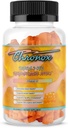 Chronox Orange Flavor Omega 3 Fish Oil Gummies for Adults - Delicious Chewable Omega 3 Suplemento con Fish Oil - Pills Alternative and Non-GMO Gummies for Daily Health - (60 Cuenta)