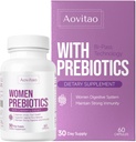 Pre y Probióticos para Mujeres Hormonas Balance Pills Mujer Gut Salud Mood Suplemento UT Salud con Extracto de Arándano
