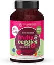The Wellness Company Kids Naturals Fruits " Veggie Gummies – Daily Nutrition Support  durable 60ct (1 Month Supply)